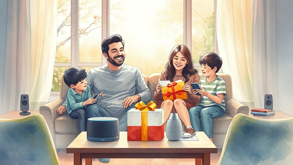 실용적인 선물로 편리함을 선물하세요 (watercolor 스타일)