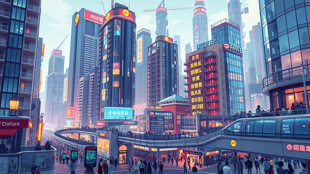 GTX A노선 주변 부동산 시장 영향 (cartoon 스타일)