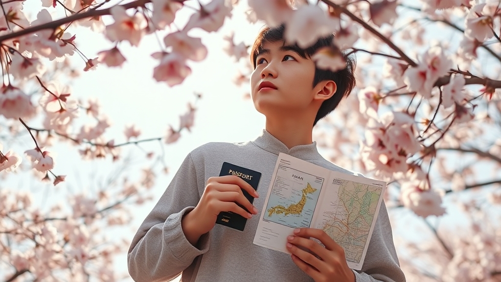 워킹홀리데이 제도 이해 (realistic 스타일)