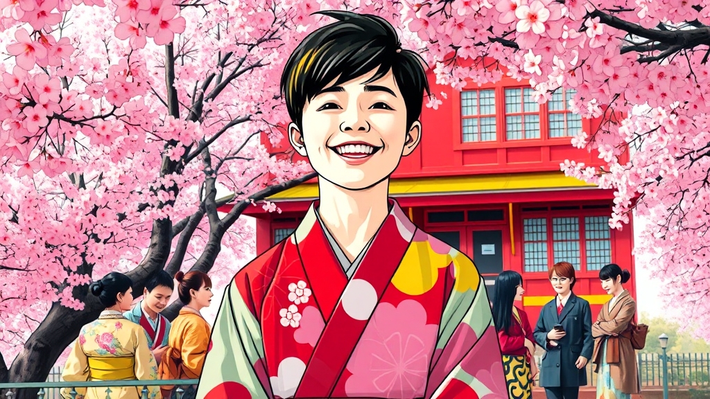 일본 생활 적응을 위한 언어와 문화 (popart 스타일)