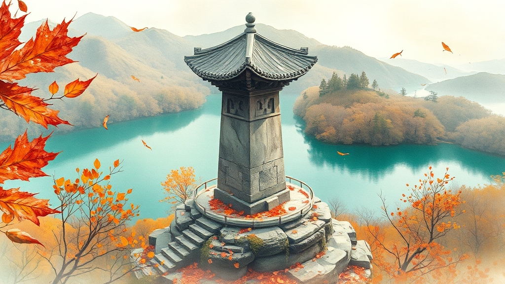 삼성궁, 역사 속으로 (watercolor 스타일)