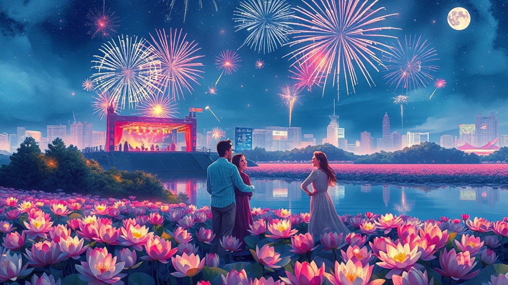 주요 행사 및 프로그램 (illustration 스타일)