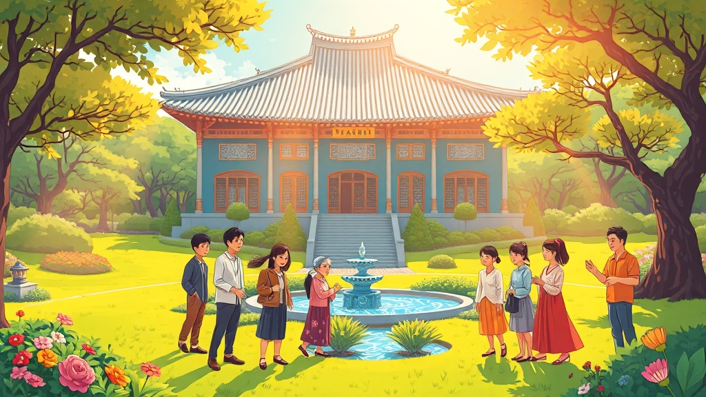 결론: 청와대, 특별한 경험을 선물하는 공간 (cartoon 스타일)