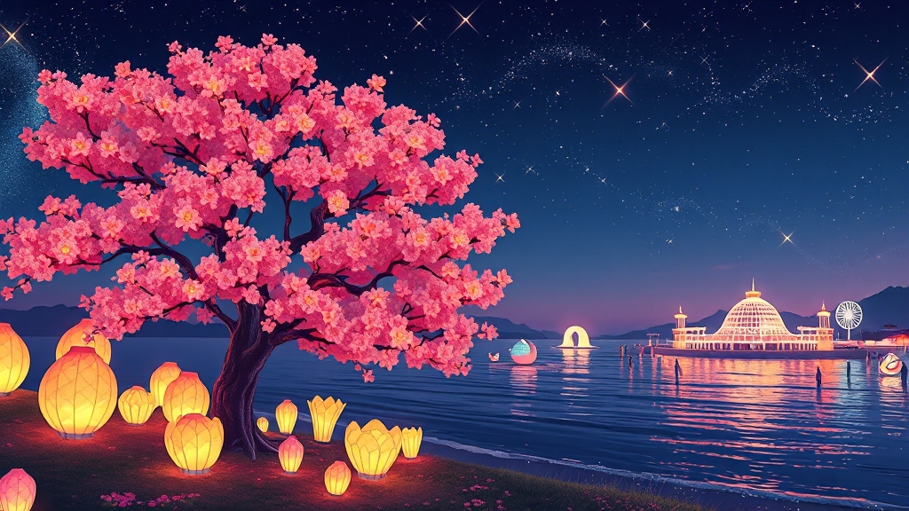 주변 볼거리 & 즐길 거리 (illustration 스타일)