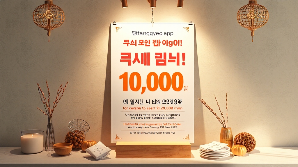 쿠폰 받는 방법 (realistic 스타일)