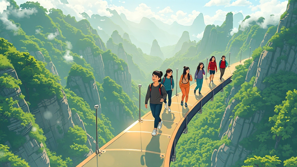 여행 일정: 추천 코스 및 교통 (cartoon 스타일)