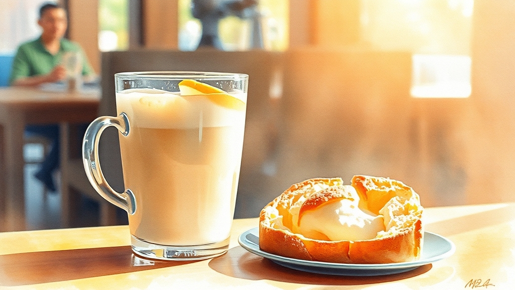 특별 메뉴 & MD 상품 (watercolor 스타일)