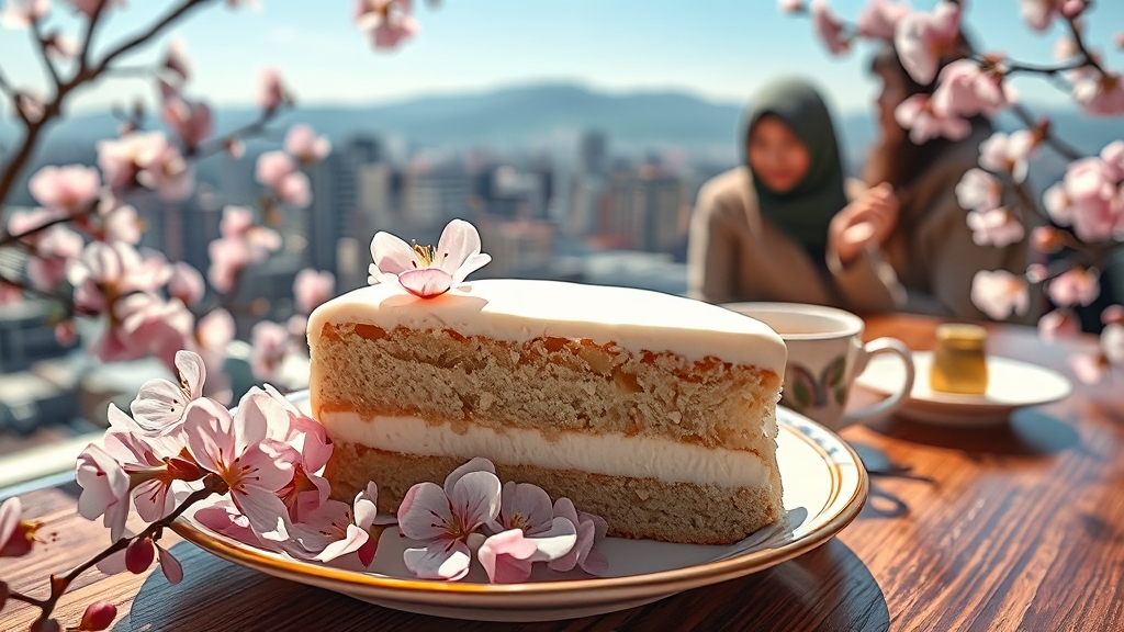 방문 후기 & 주변 정보 (realistic 스타일)