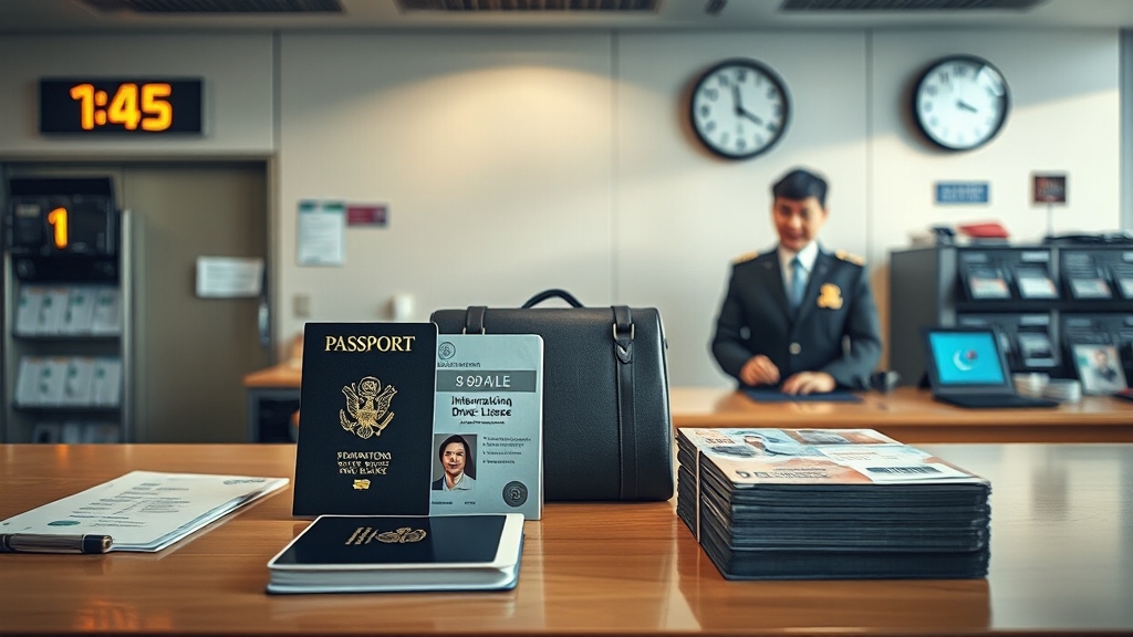 국제운전면허증 발급 장소 & 방법 (realistic 스타일)