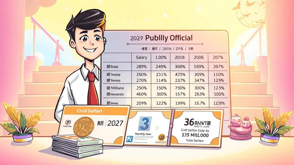 직렬별 급여 차이 심층 분석 (cartoon 스타일)