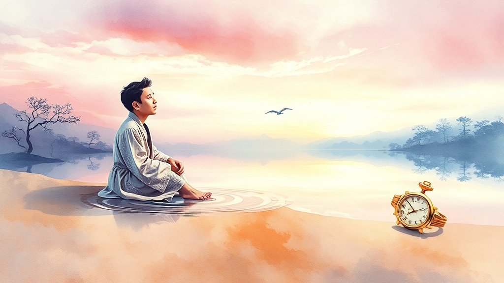 청리움 예약 취소 & 환불 규정 (watercolor 스타일)