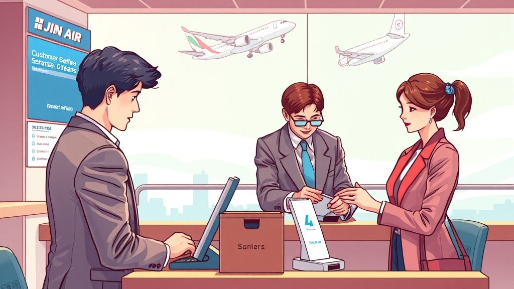 운영 시간 및 상담 업무 안내 (illustration 스타일)