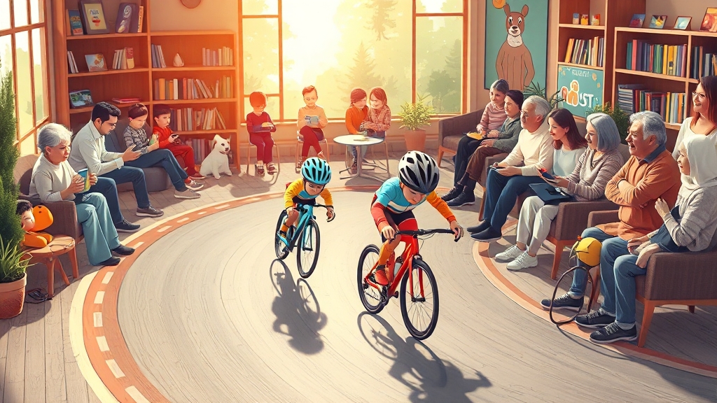 부모님만의 특별한 시간 (illustration 스타일)