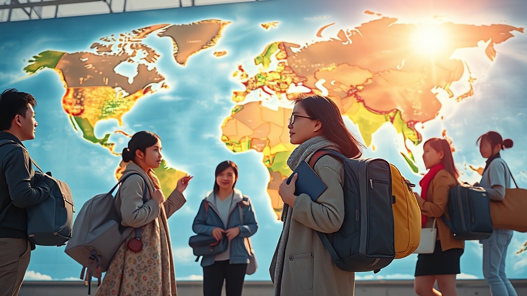 추석 연휴 여행 시 고려사항 (realistic 스타일)