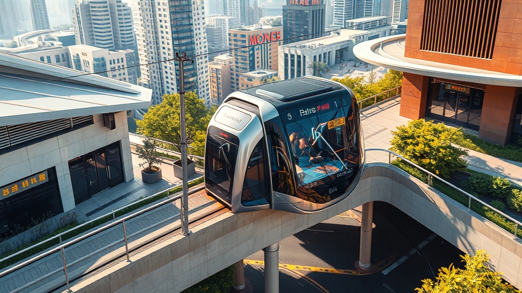 위례 트램 노선 및 정거장 (realistic 스타일)