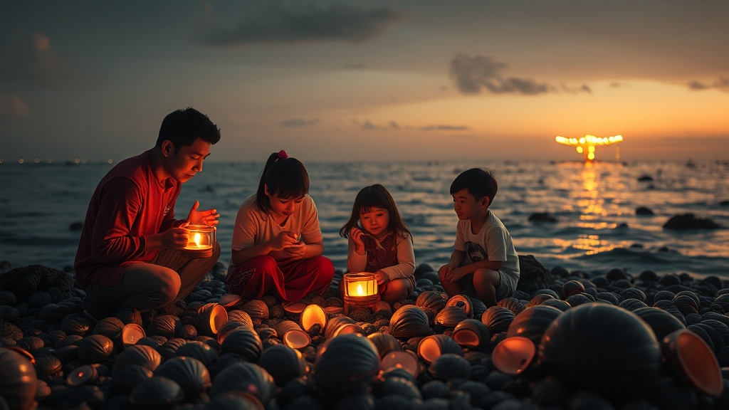 해루질 & 액티비티 완전 정복 (realistic 스타일)