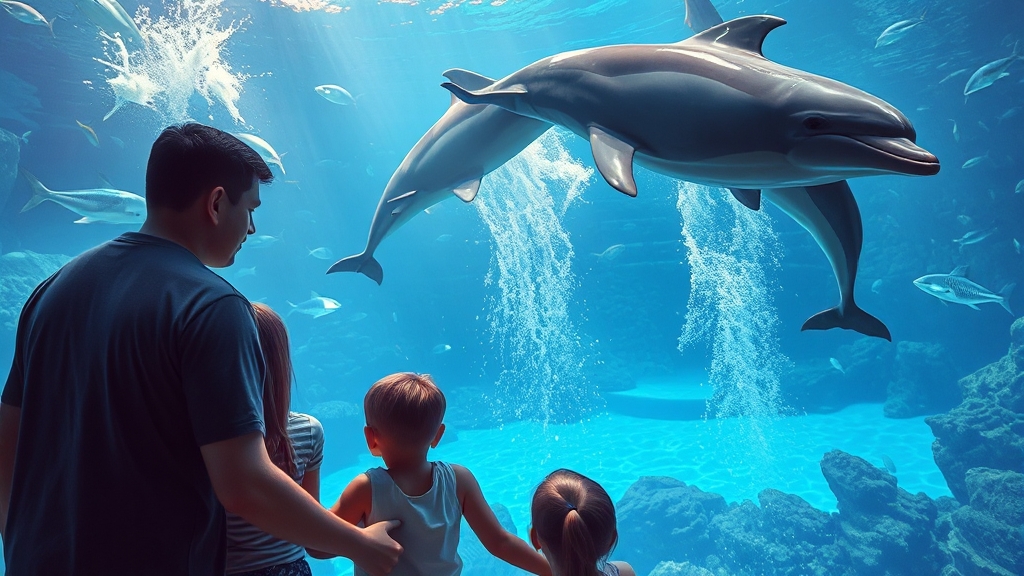 마린월드 생생 후기 (realistic 스타일)