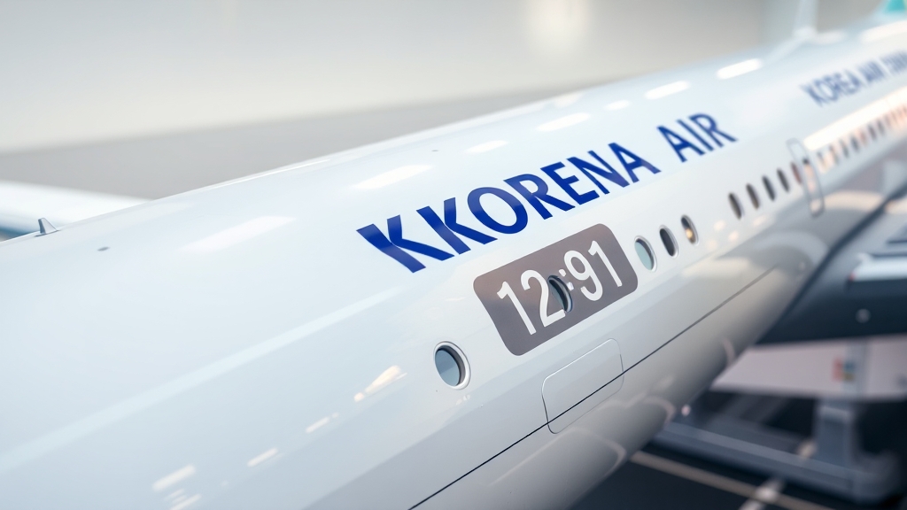 대한항공 예약 변경 (realistic 스타일)