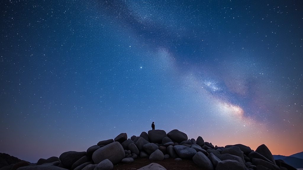 첨성대 구조와 특징 (watercolor 스타일)