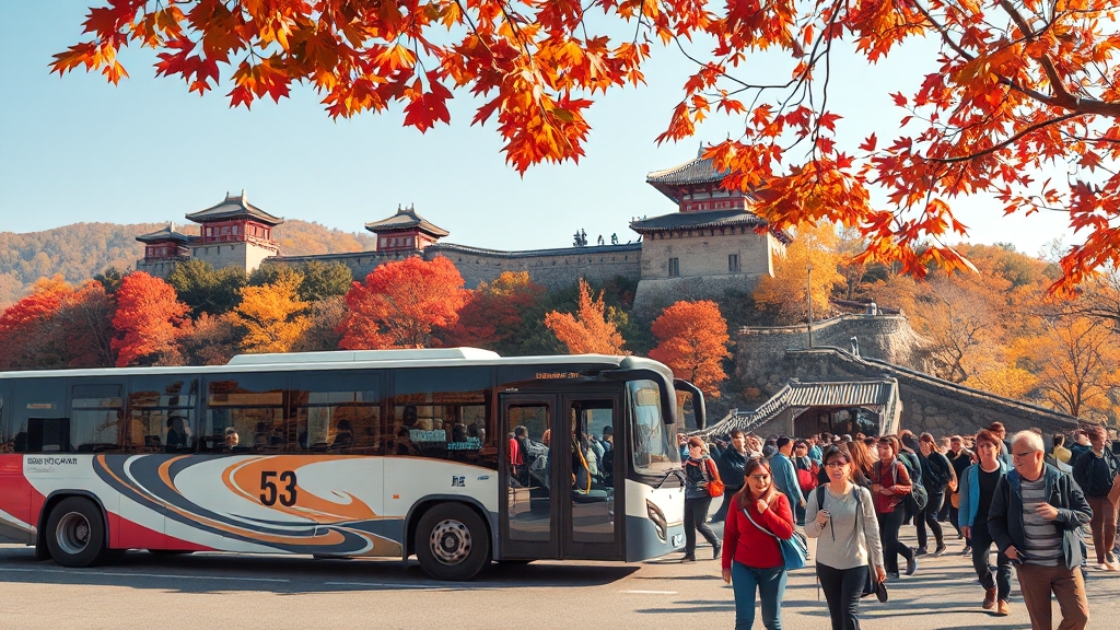 남한산성 가는 법 & 주차 정보 (realistic 스타일)