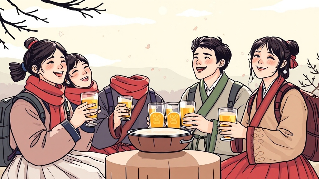 매력적인 관광 상품 개발 (illustration 스타일)
