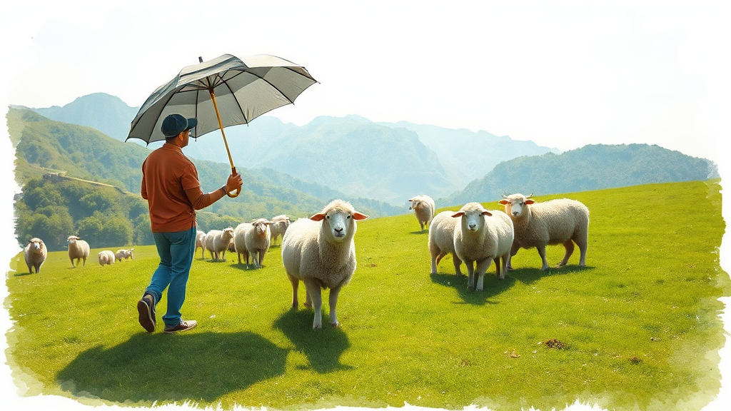 가는 방법 및 주차 안내 (watercolor 스타일)