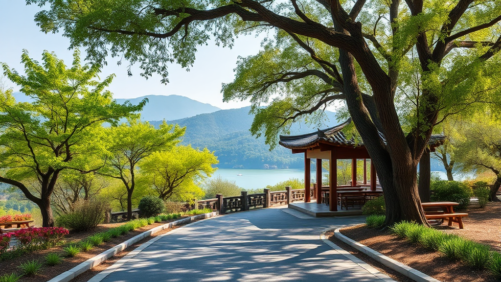 주변 가볼 만한 곳 (realistic 스타일)