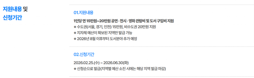 청년문화비 지원금 사용처 및 소득 기준 (영화 연극 관람권) 3