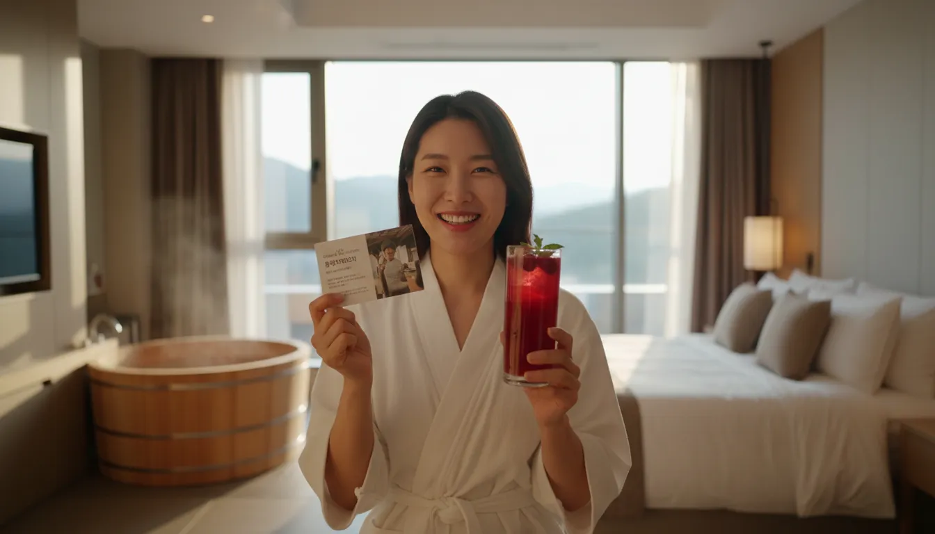 1. 고창 웰파크호텔 전용 숙박 패키지 예약하기