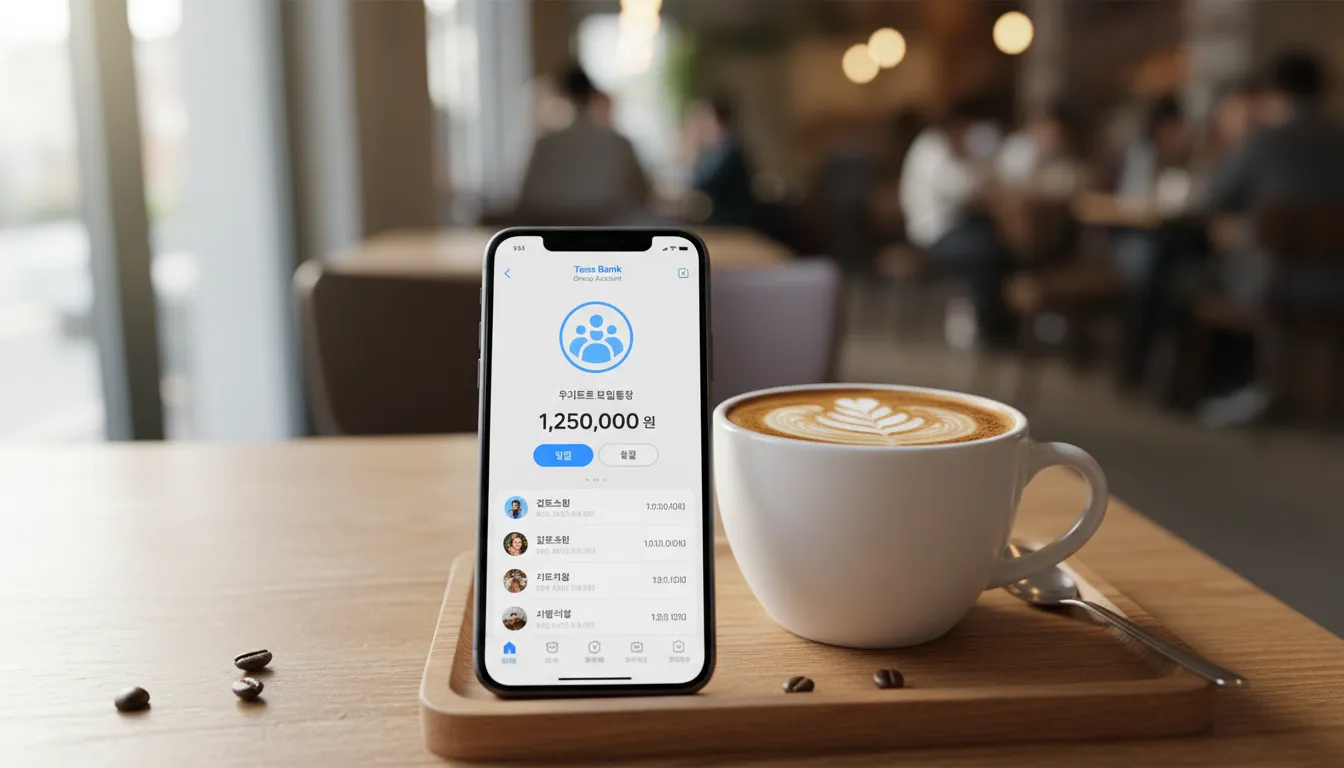 토스뱅크 모임통장, 비대면으로 1분 만에 신청하는 방법