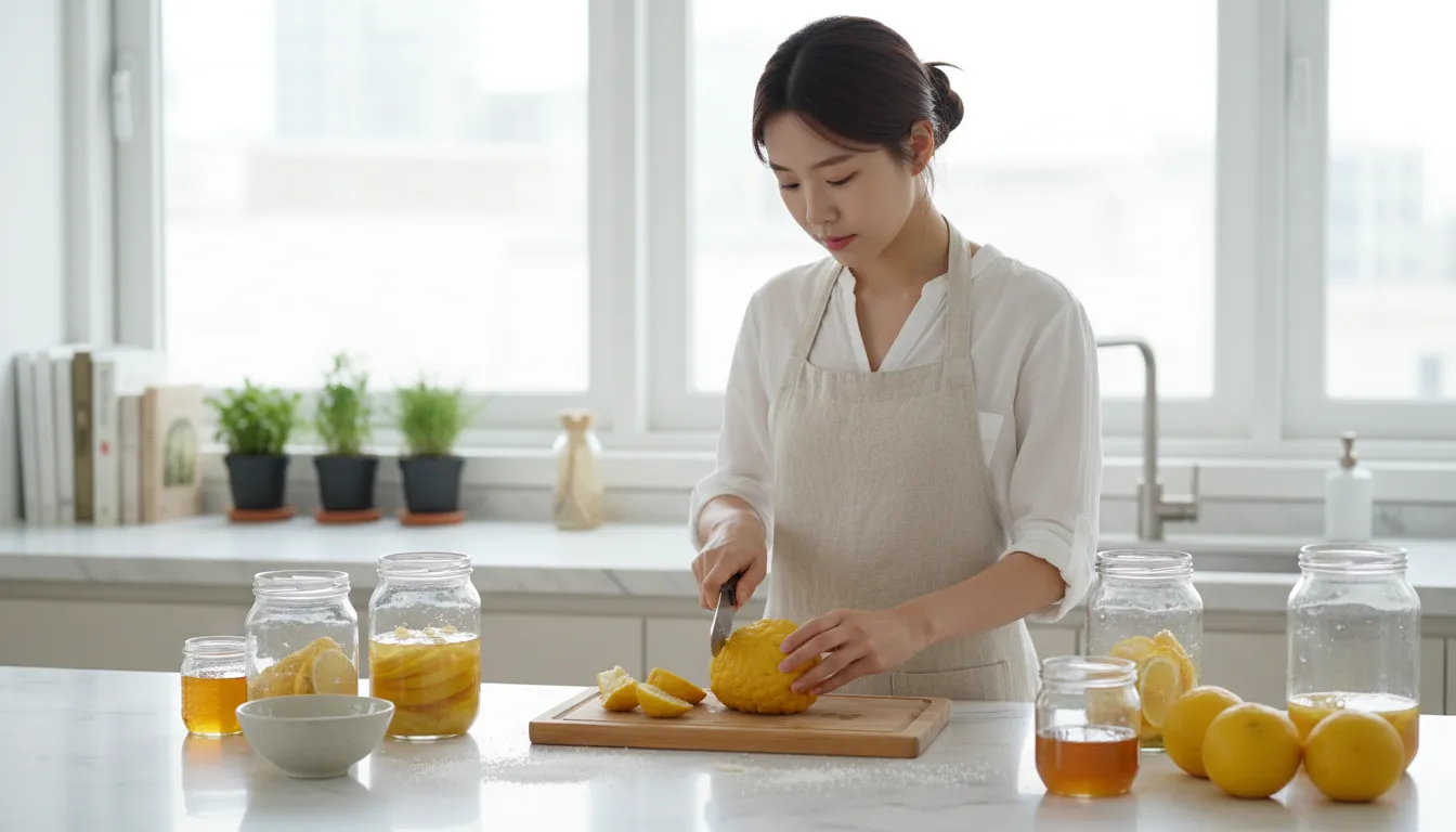 댕유자청 쓴맛 제거 해결방법 및 황금비율 레시피 3분 정리