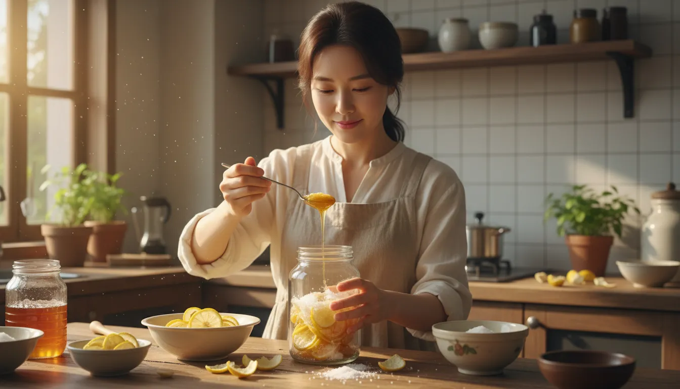 실패 없는댕유자청황금비율 레시피