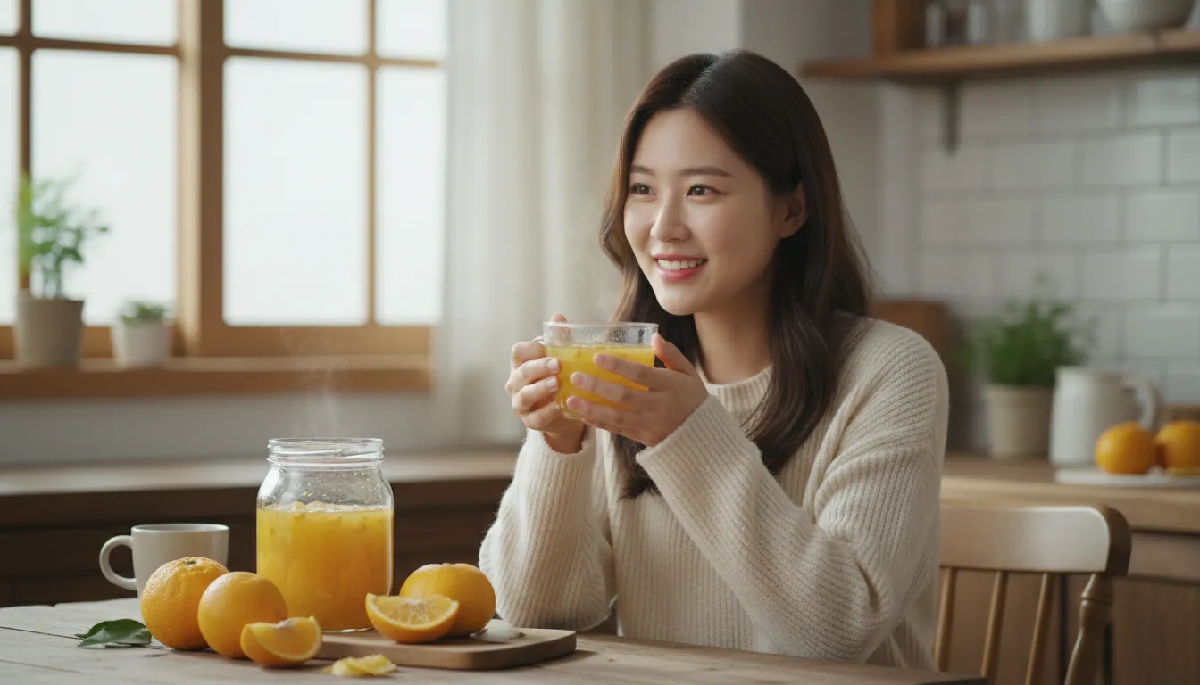 댕유자청의 효능과 건강한 활용법