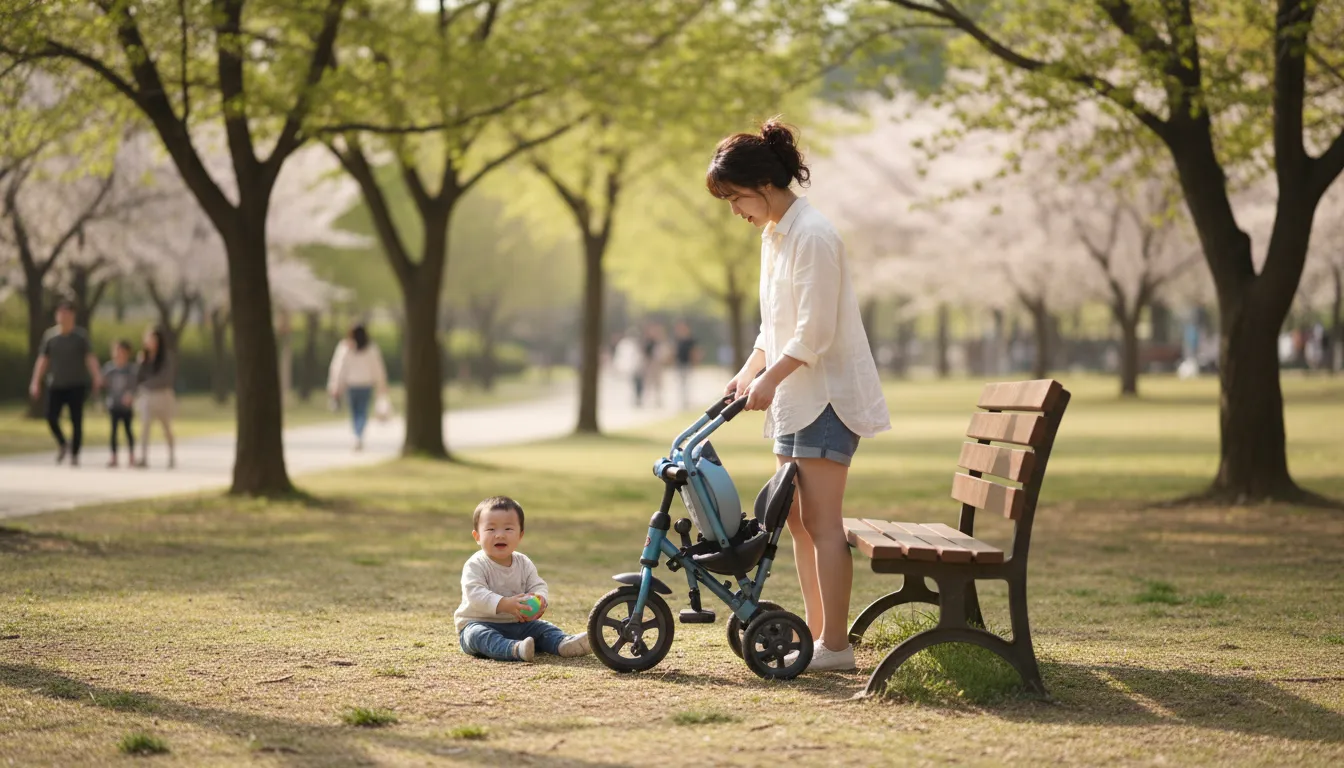 올보르 앨빈 트라이크: 3초 폴딩 접는법 완벽 가이드