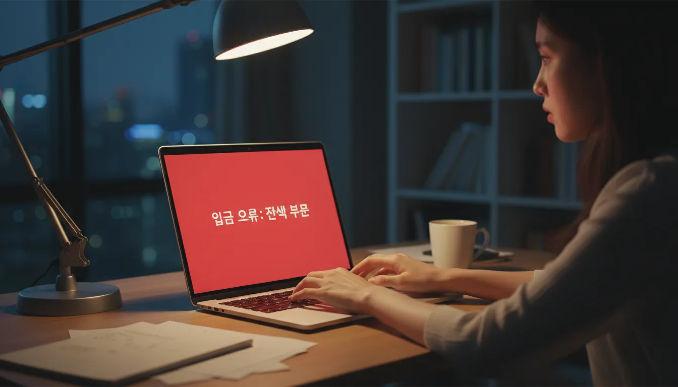 입금 오류, 한도 외 다른 원인과 해결책