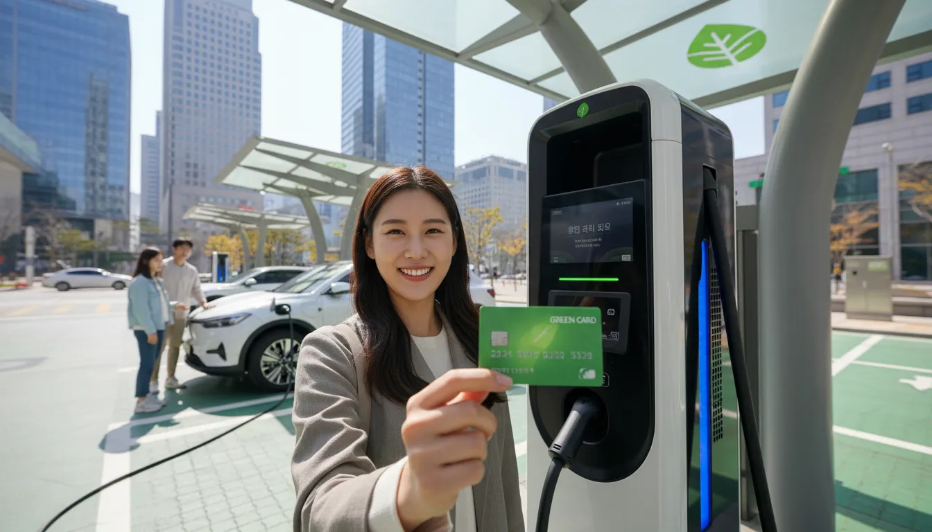 전기차/수소차 운전자를 위한 파격적인 충전 요금 적립