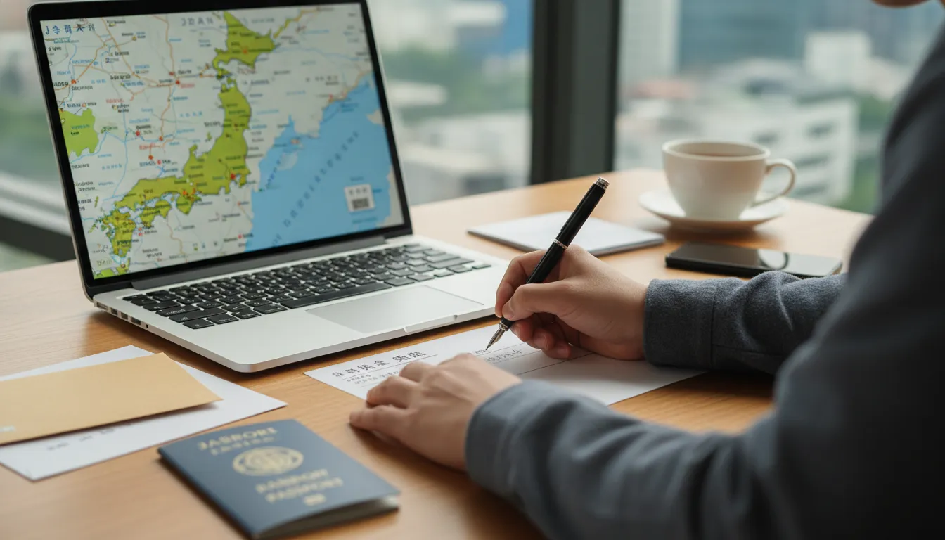 일본 우편번호 검색 및 주소 작성 시 유의사항