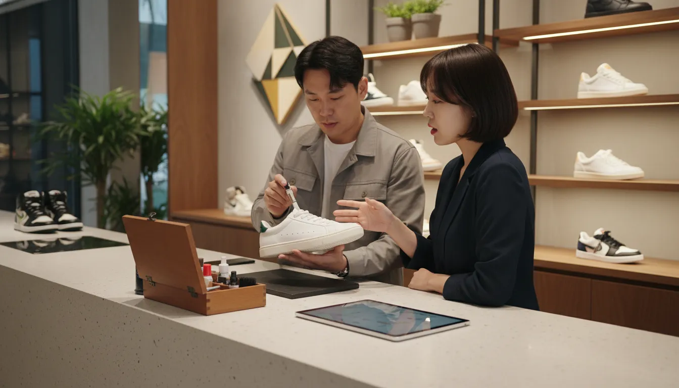 오프라인 매장 방문을 통한 AS 수선 접수 방법