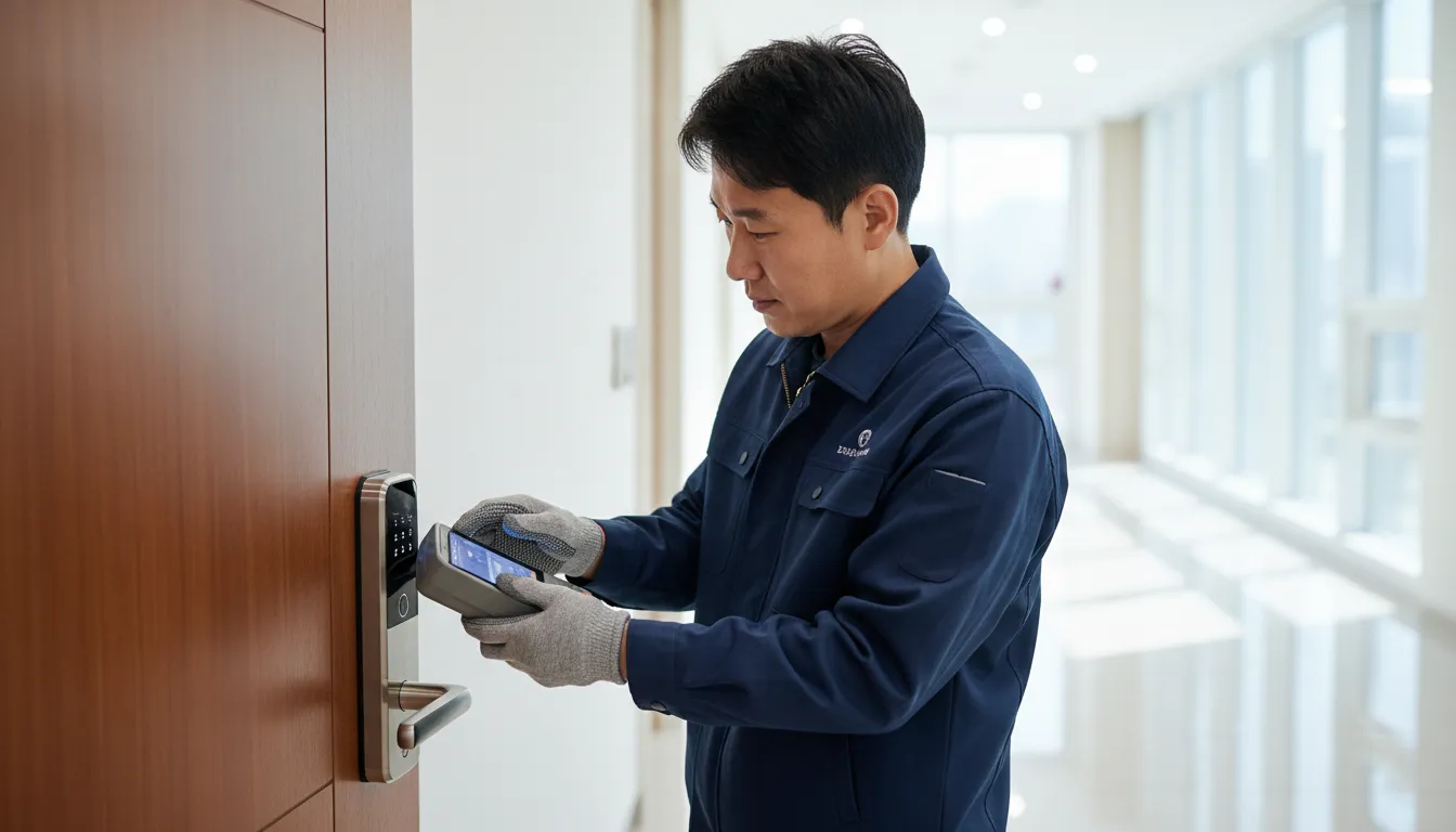 삼성도어락 유지보수 시 주의해야 할 핵심 사항