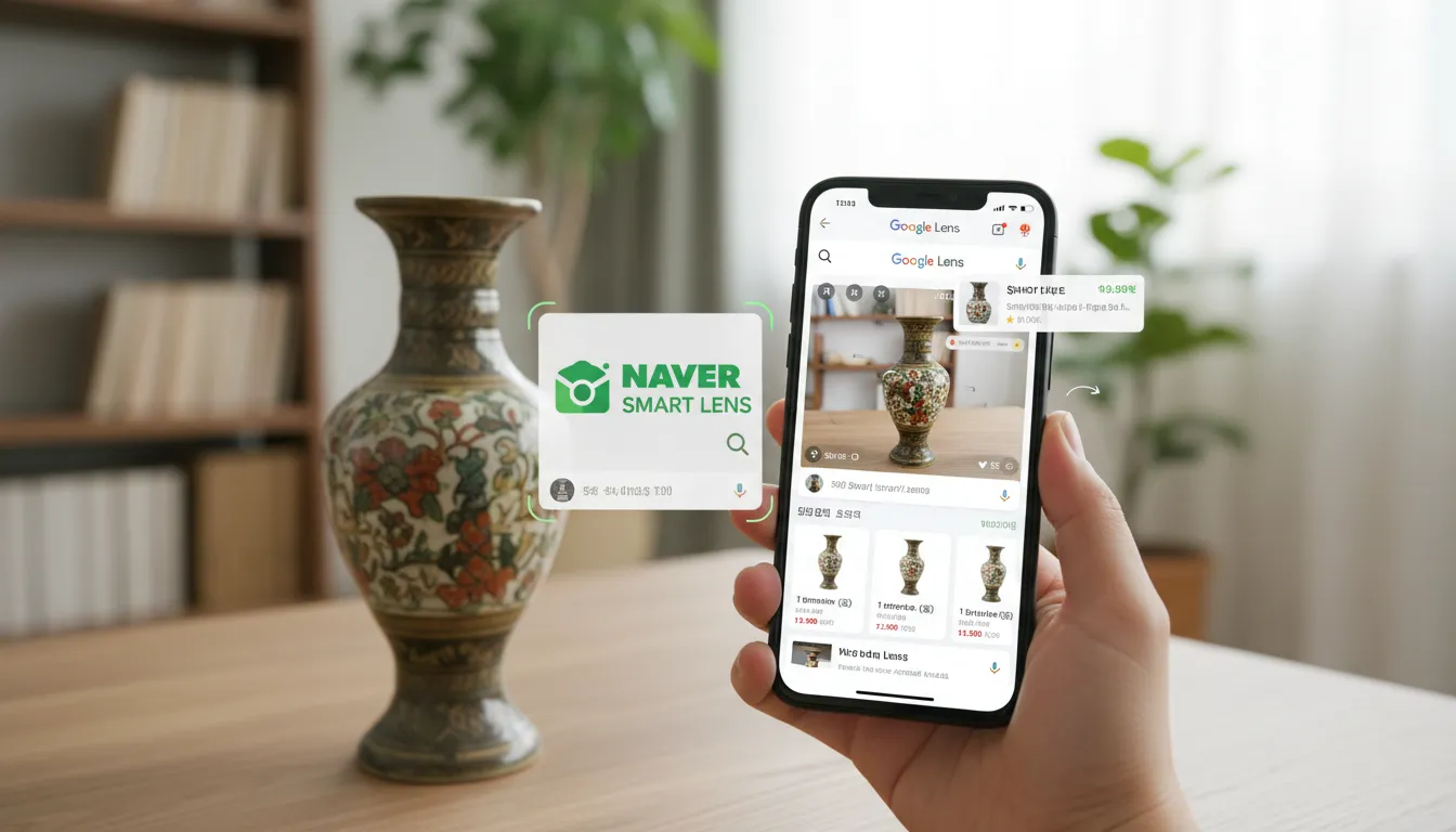 사진으로 물건 찾는 법 네이버 스마트렌즈 구글 렌즈 활용