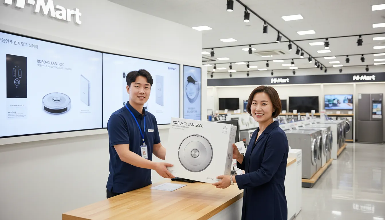 롯데하이마트를 활용한 편리한 로보락 AS 접수 서비스