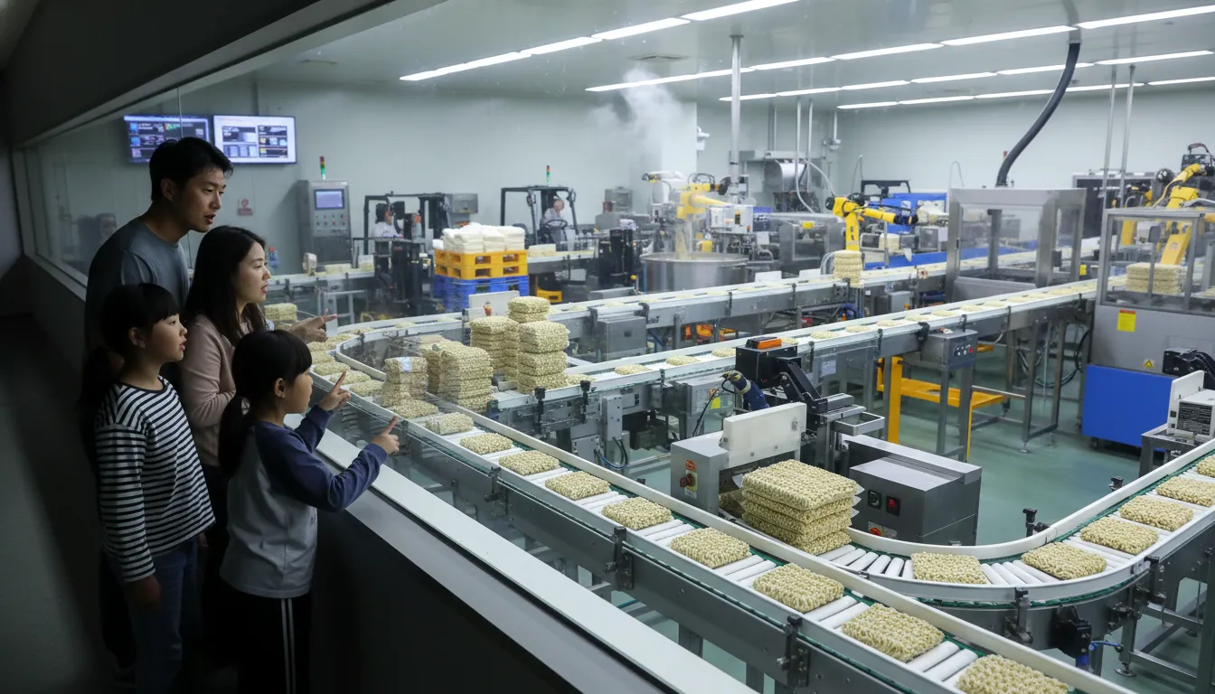 견학 코스 구성 및 소요 시간 안내