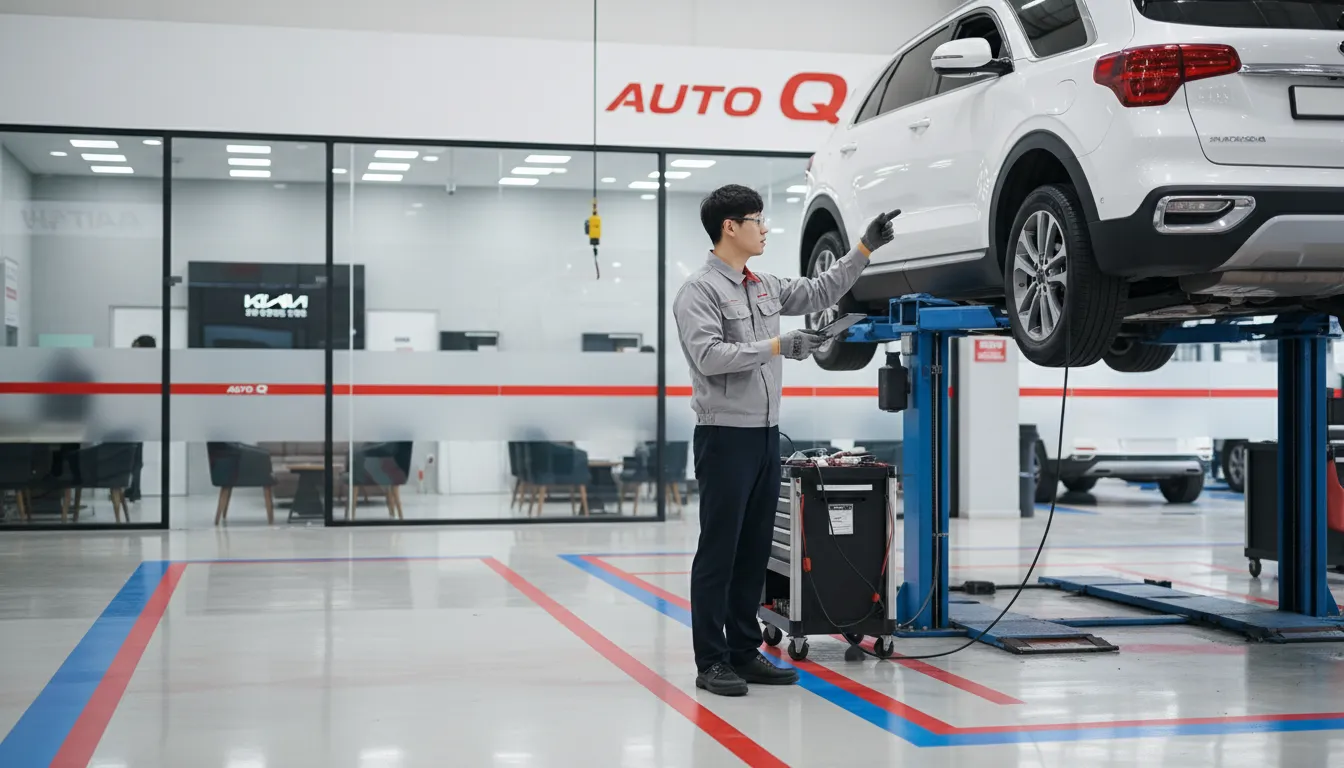 기아 오토큐 서비스망의 종류와 특징 파악하기