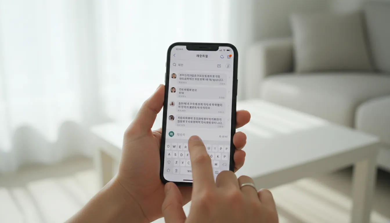 앱 및 카카오톡을 활용한 디지털 상담 채널