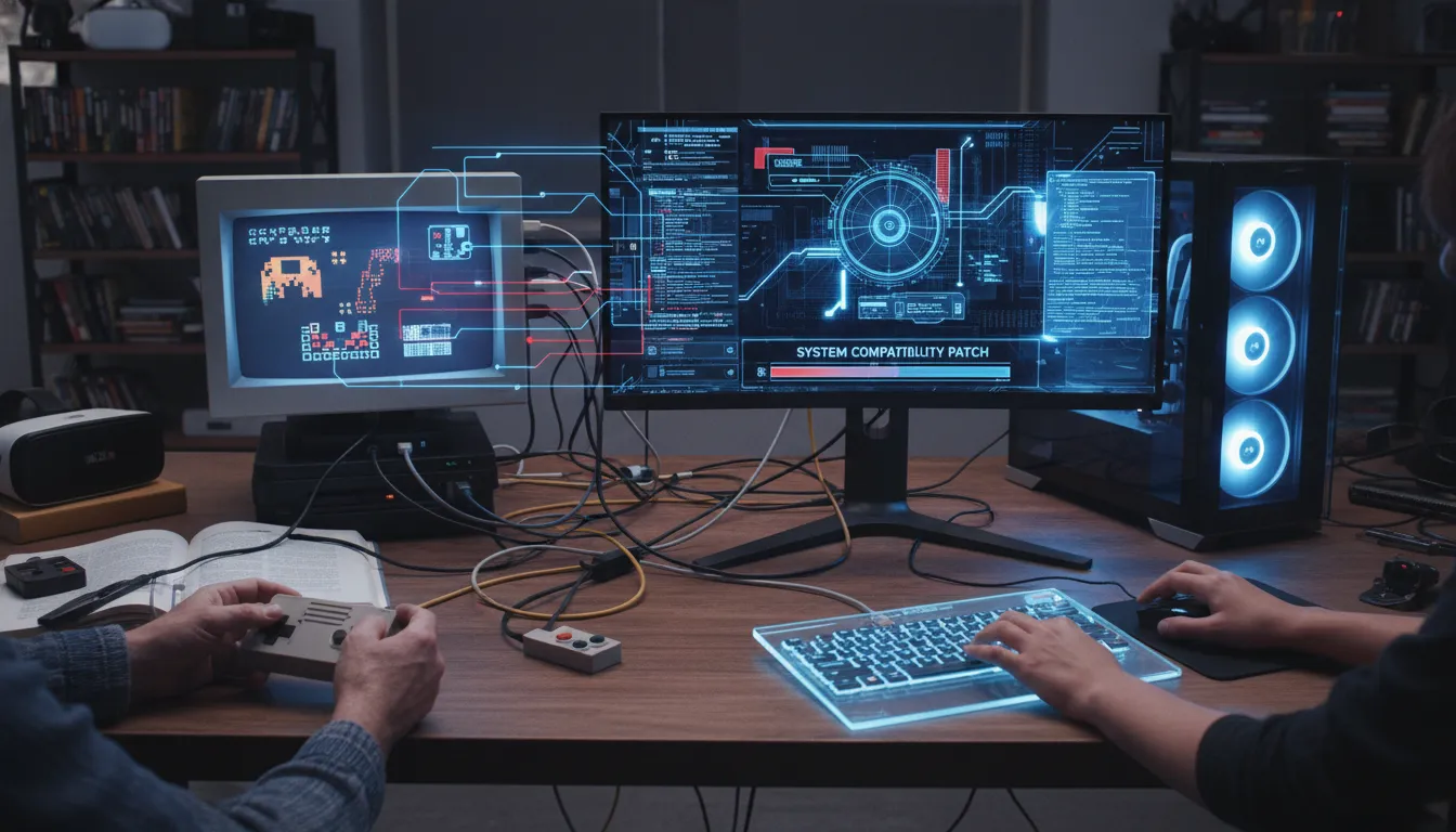 구형 게임과 최신 PC의 만남, 시스템 호환성 오류 해결