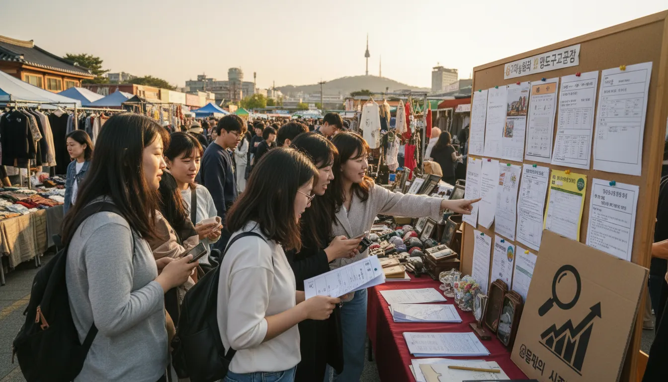 서울 벼룩시장 구인 정보, 100% 활용 노하우