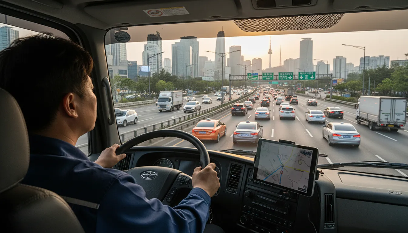 서울 도로를 누비는 운전직, 지원 전 필수 체크리스트