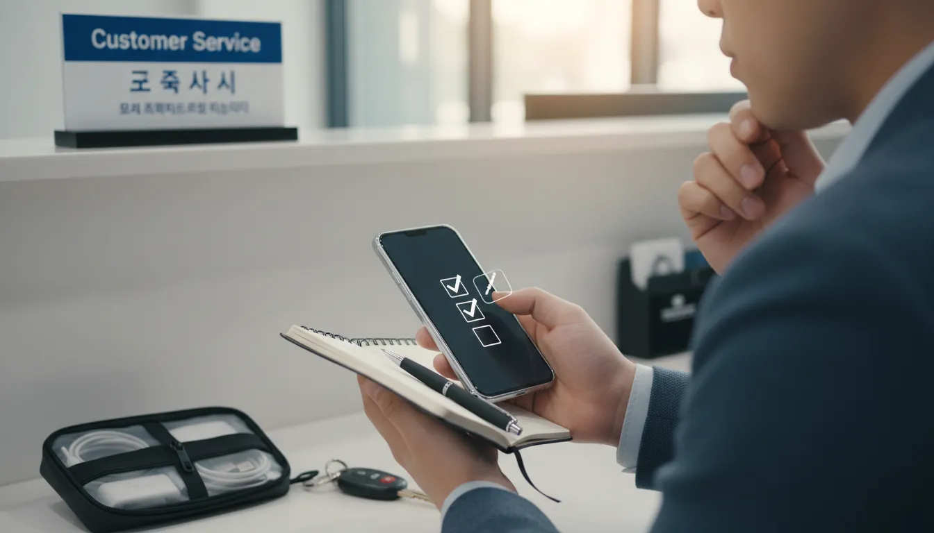 서비스센터 방문 전 알아두면 좋은 꿀팁