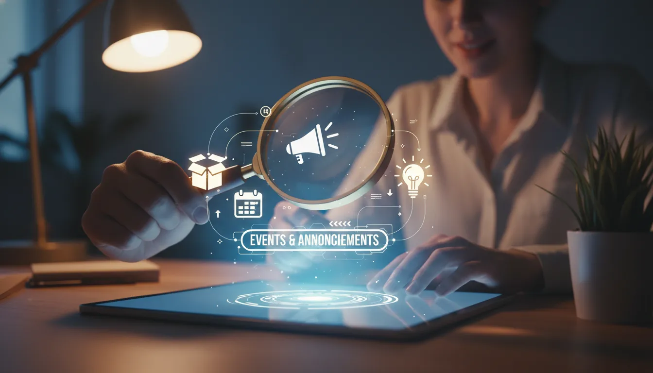 놓치면 후회! 이벤트 및 공지사항 확인 꿀팁