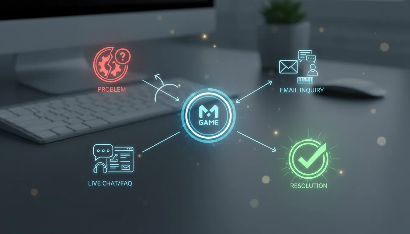 문제 발생 시 해결사, 엠게임 고객센터 이용 방법